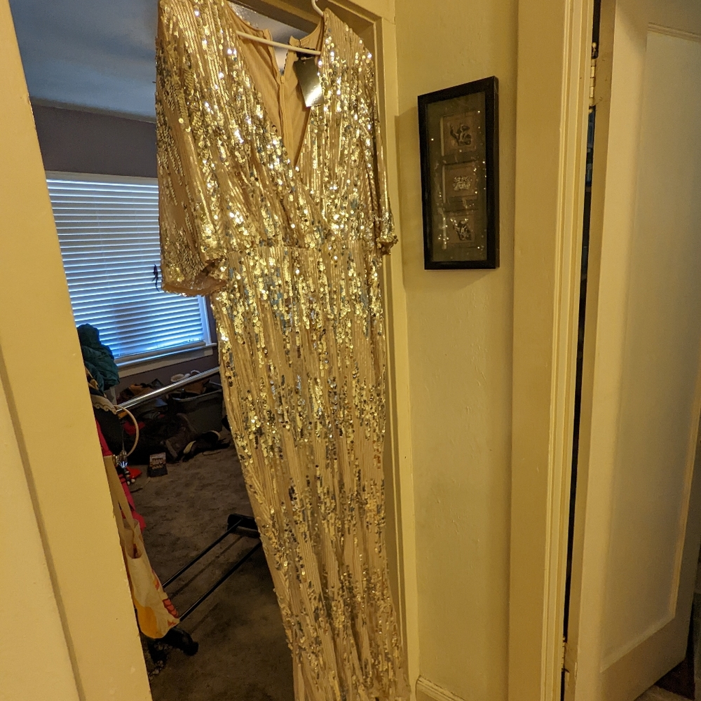 Sequin romper jumpsuit